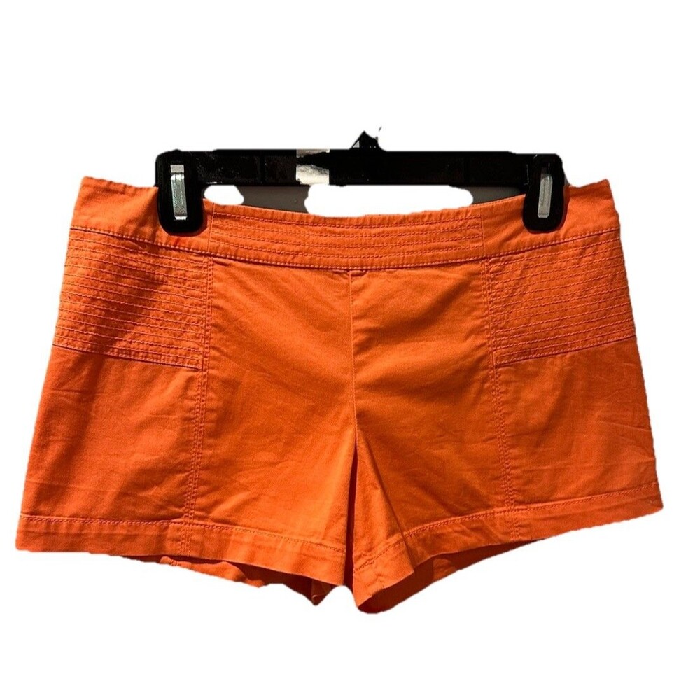 Trina Turk Orange Hot Mini Shorts Size 4 Summer Vacation Resort Beach
